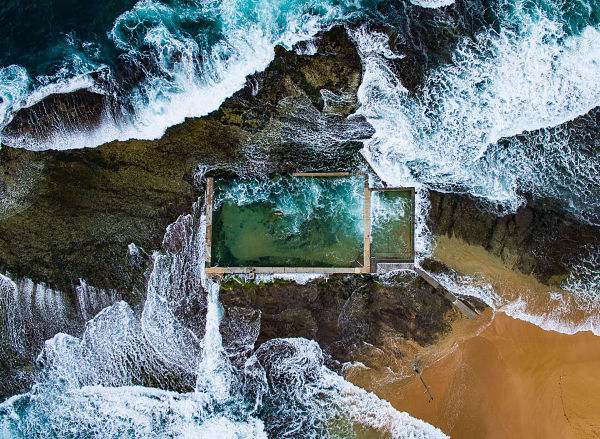 piscina natural de rocas en sydney